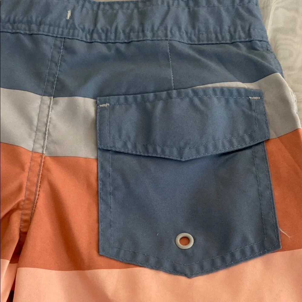 Art Class Blue and Gray Swim Trunks Classic Style